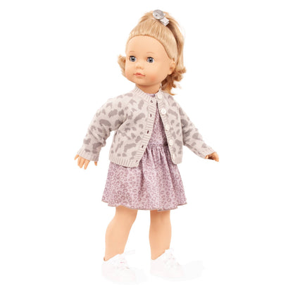 Götz | Jessica Precious Day Standing and Poseable Doll with Accessories 18"