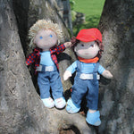 Nick soft doll packaging by HABA USA