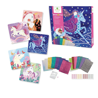 Mosaic Unicoorns Sticker Fun Art Kit | Sycamore