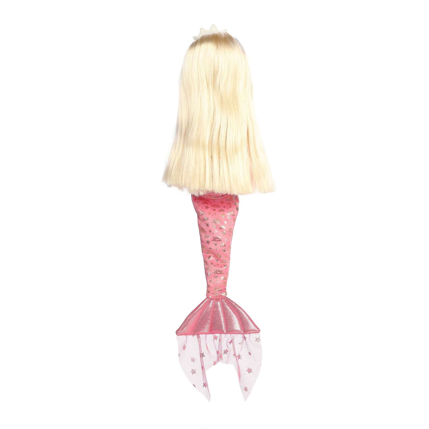 Celestial Sparkles Sunny mermaid doll sitting 18" by Aurora World