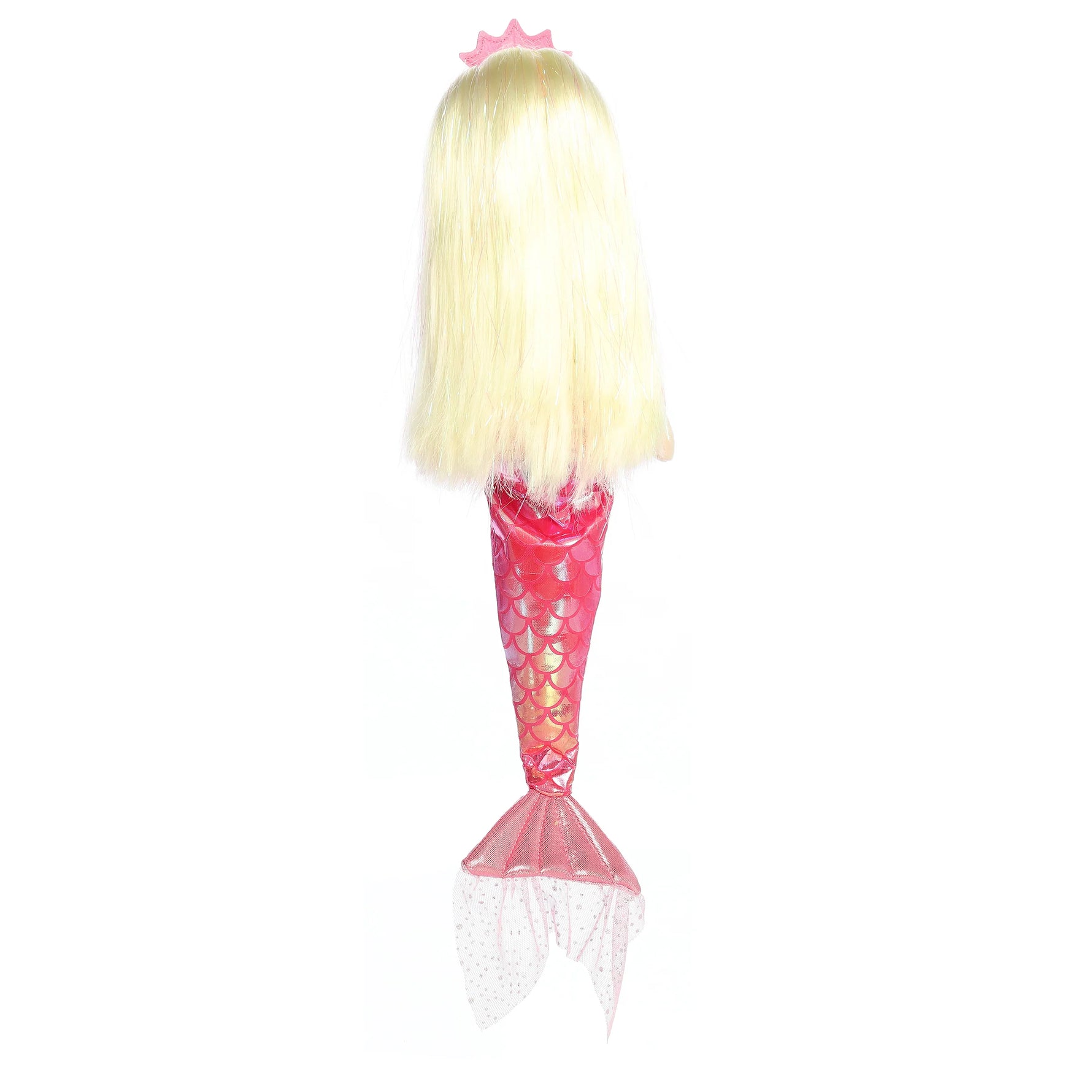 Princess Sparkles Angela mermaid doll back view 18" by Aurora World