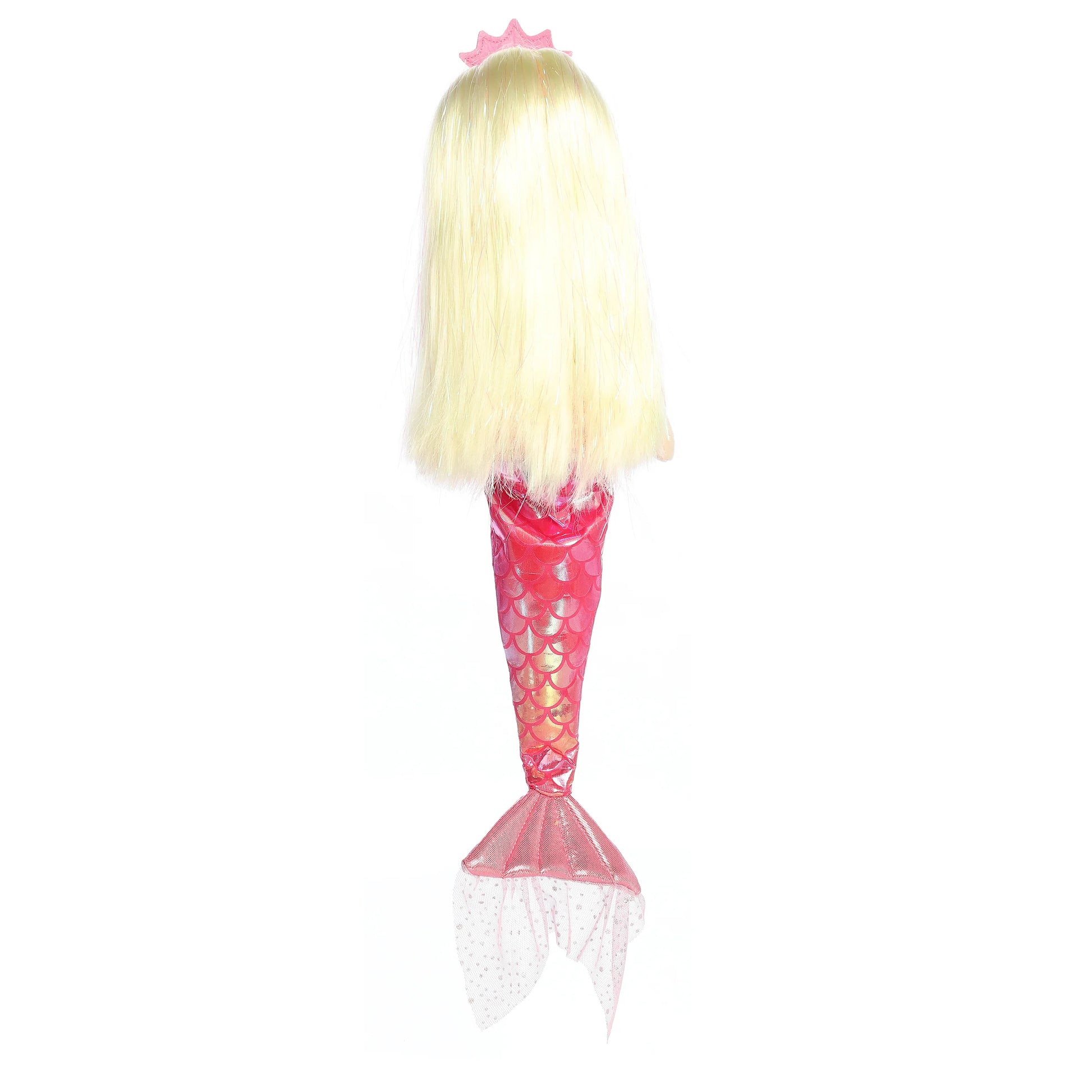 Princess Sparkles Angela mermaid doll back view 18" by Aurora World