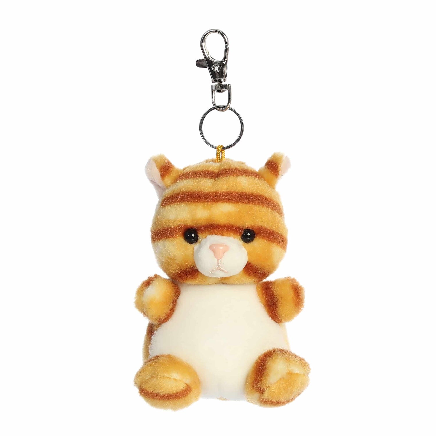 Meow Kitty Plush Clip-On Bag Charm 5" | Aurora Palm Pals