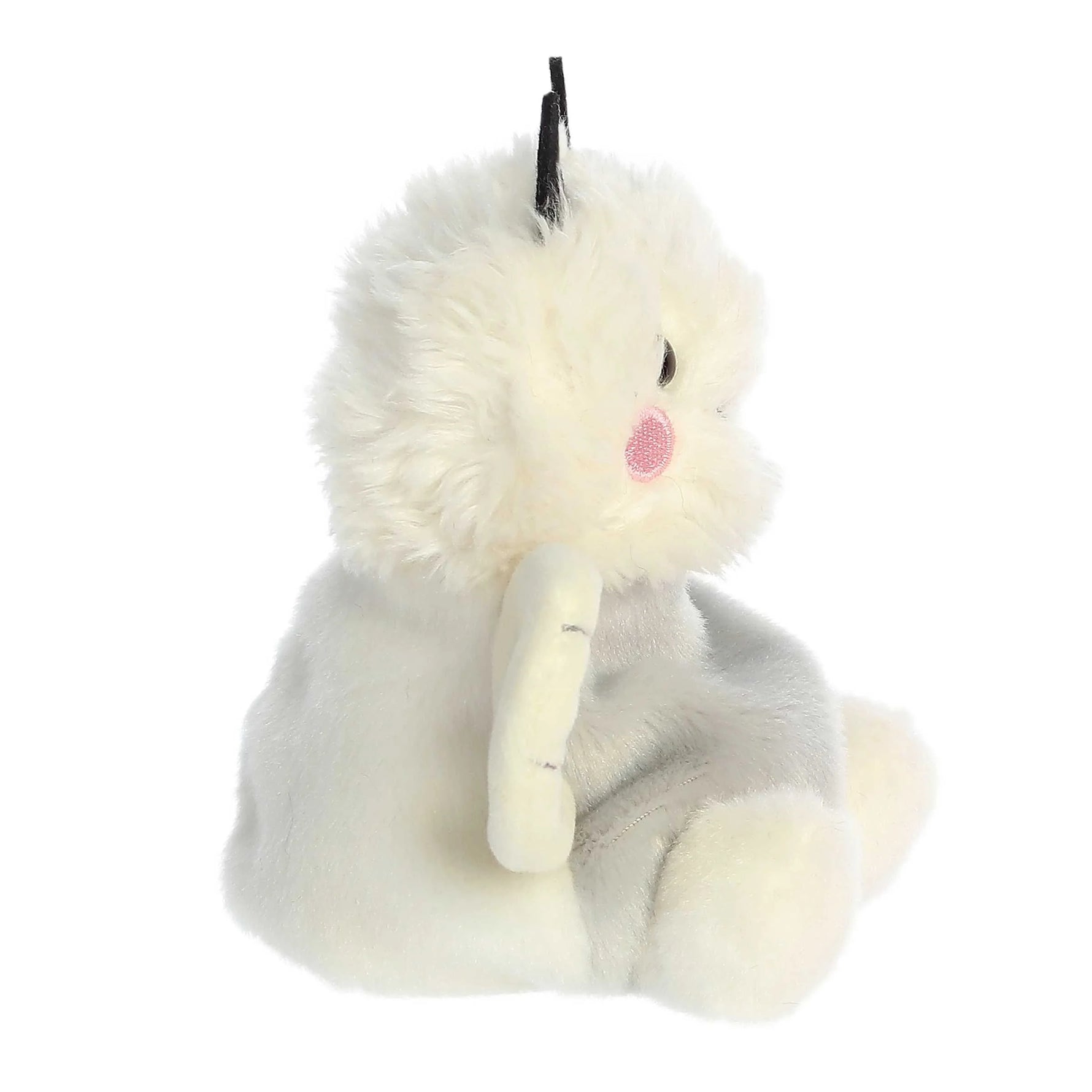 Astra moth plush side view 5" by Aurora World