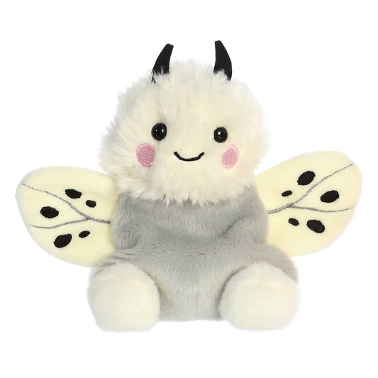 Astra moth plush side view 5" by Aurora World