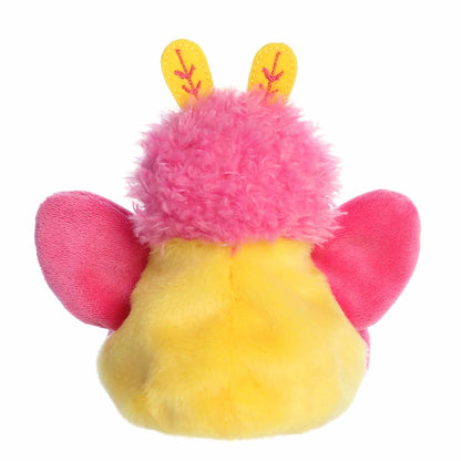 Astrid rosy maple moth plush back view by Aurora World