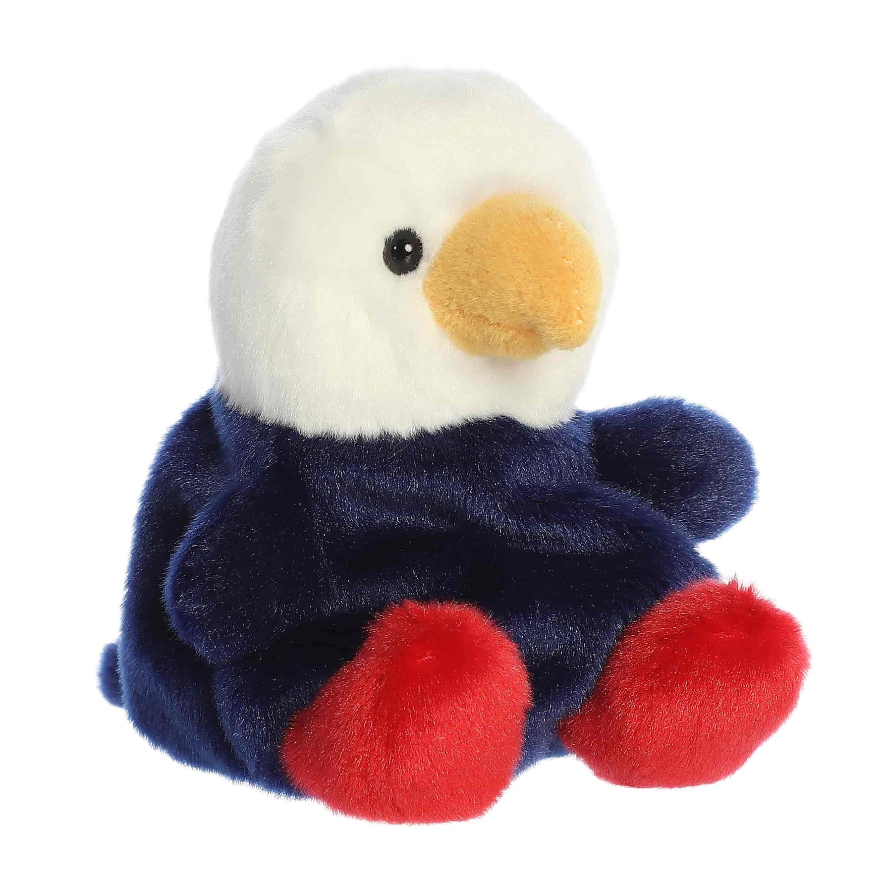Palm Pals Patriot eagle side view by Aurora World