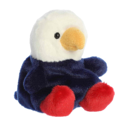 Palm Pals Patriot eagle side view by Aurora World