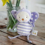 Flutterbye butterfly plush with flowers by Bunnies by the Bay