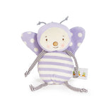 Flutterbye butterfly plush 5" purple by Bunnies by the Bay