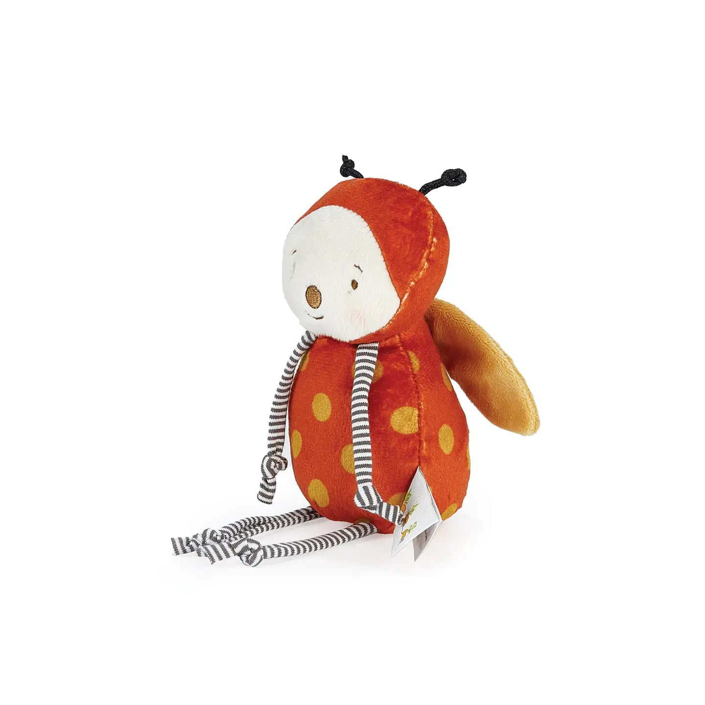 Girlbug plush side view by Bunnies by the Bay