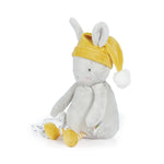 Sleepy Bloom bunny plush side view by Bunnies by the Bay