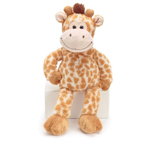 Soft and floppy giraffe plush