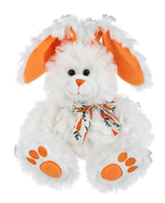 Carrot Crunch bunny plush 11" white by GANZ
