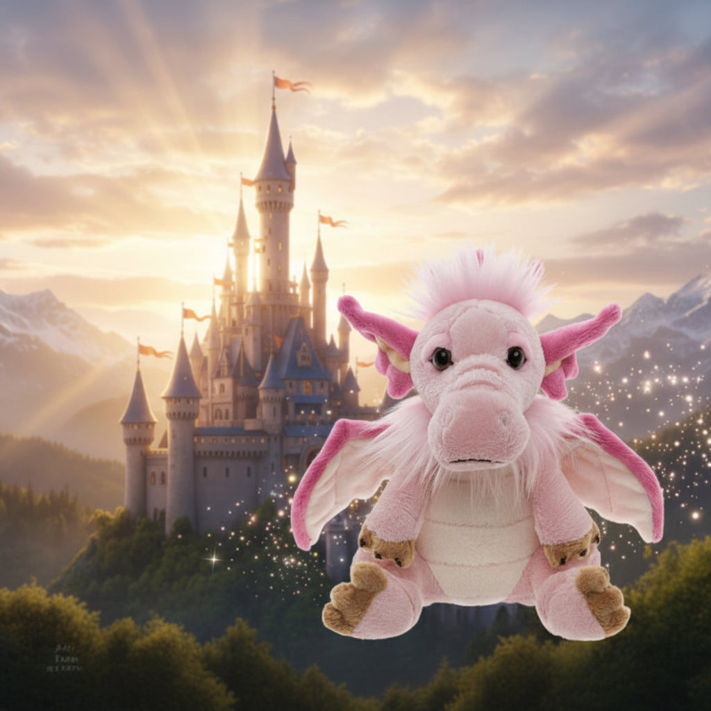 Charlie Bears | Cuddle Club Festoon Plush Dragon- Collectible