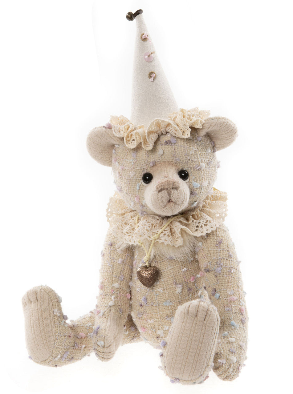 Happenstance Jointed Plush Bear 13" Numbered, Limited Isabelle Collection | Charlie Bears