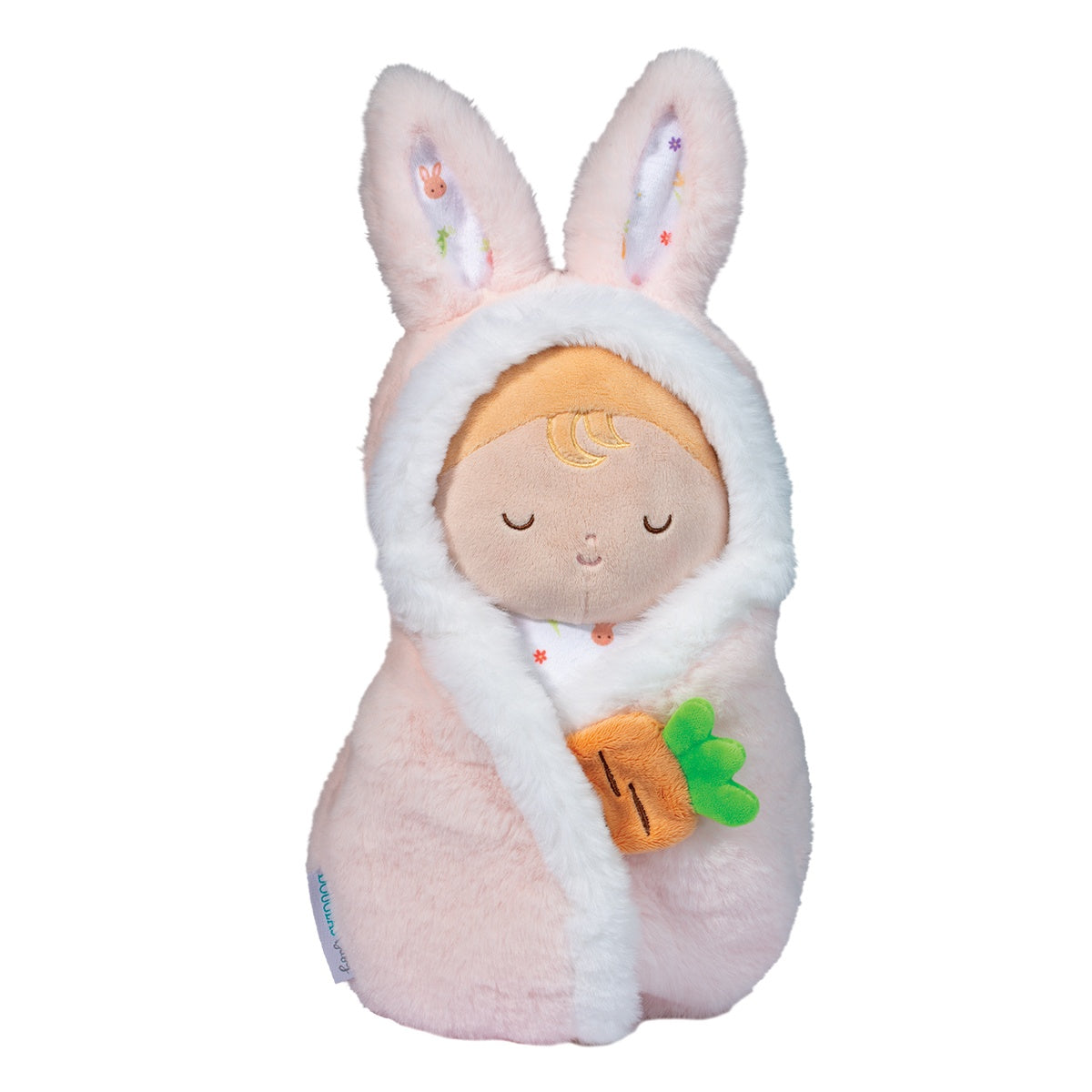 Pink Garden Bunny Hug Soft Doll 12"| Douglas