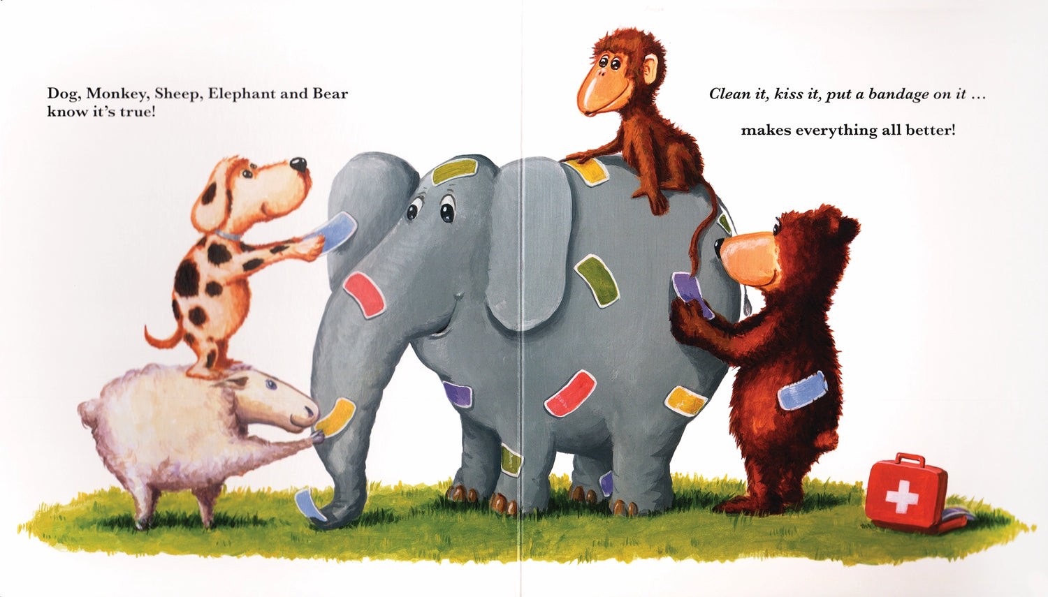 All Better! Children's Interactive Board Book | EDC Publishing