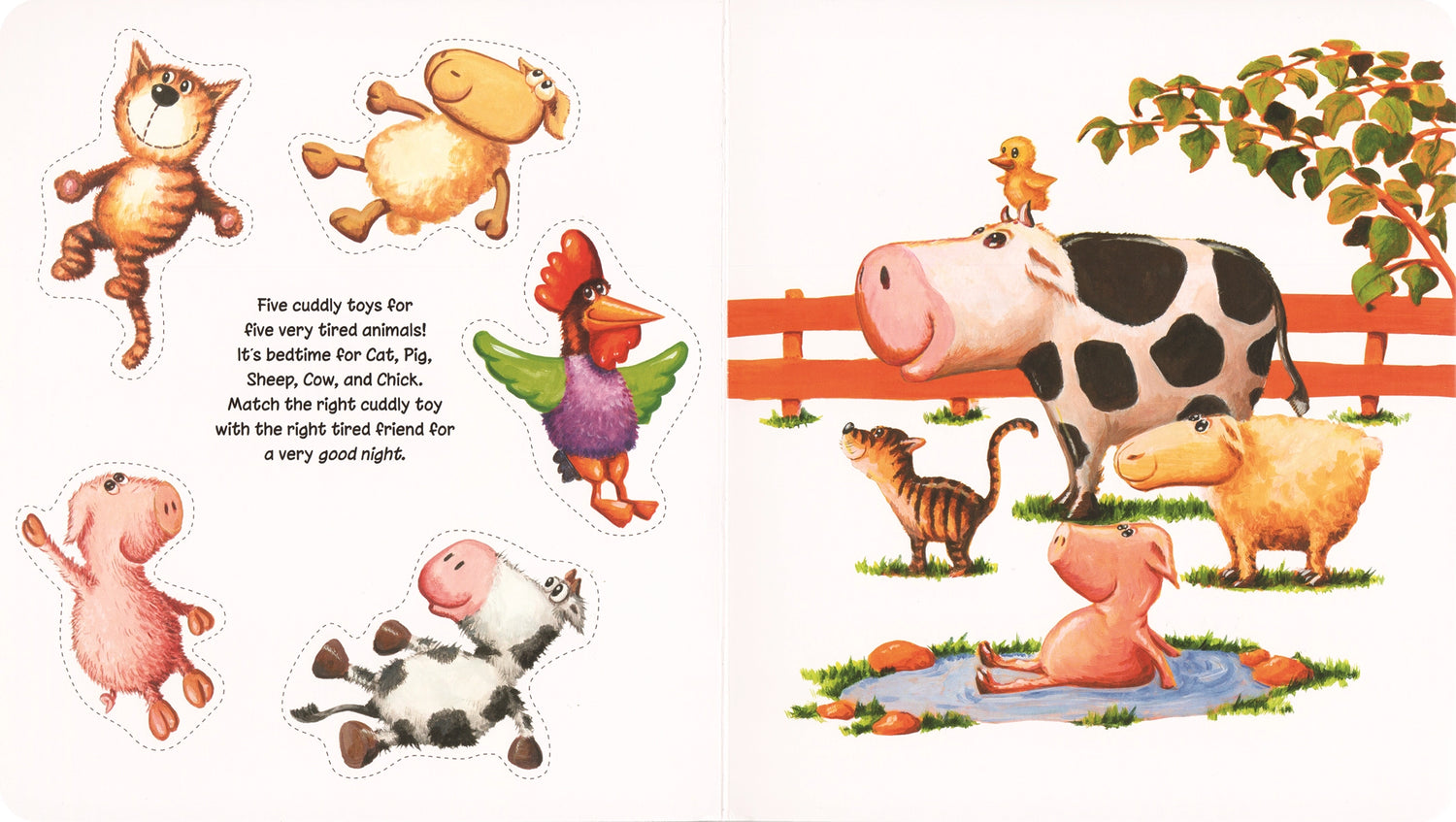 Kisses, Cuddles, and Goodnight! Children's Interactive Board Book | EDC Publishing