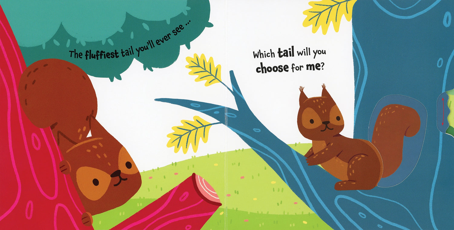 Which Tail? Children's Interactive Board Book | EDC Publishing