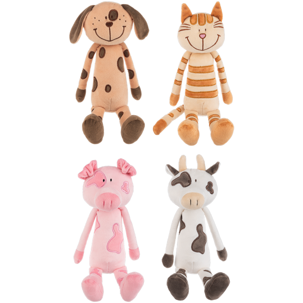 Farm Longfellows plush 13" all four by GANZ
