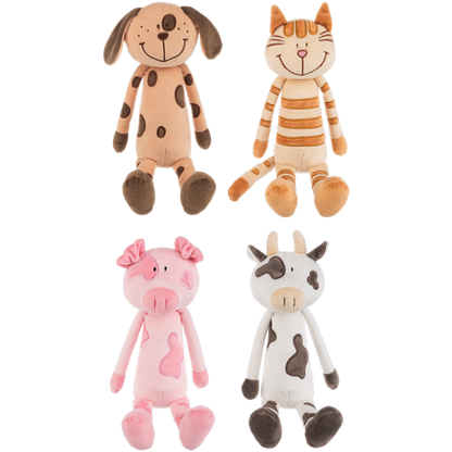 Farm Longfellows plush 13" all four by GANZ