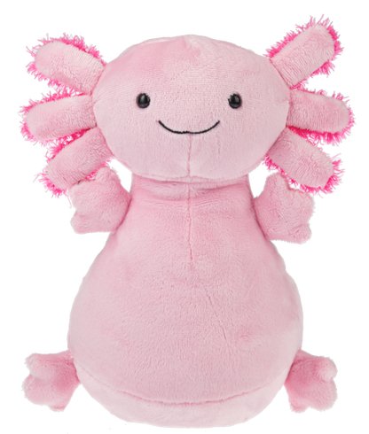Axton axolotl plush 10" pink by GANZ