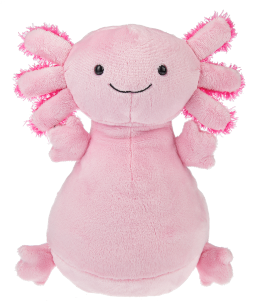 Axton axolotl plush 10" pink by GANZ