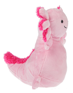 Axton axolotl plush side view by GANZ