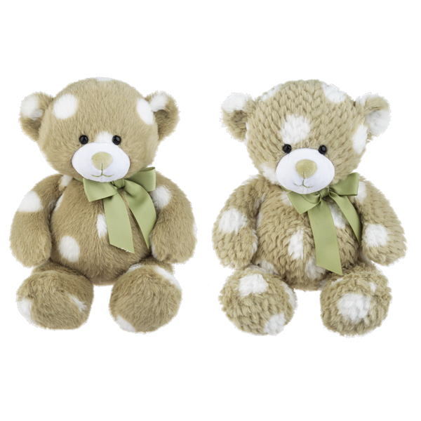 Pistachio teddy bears plush 13" both by GANZ