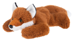 Hugs and Snugs fox plush 12" side view by GANZ