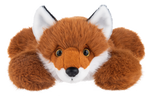 Hugs and Snugs fox plush laying down by GANZ
