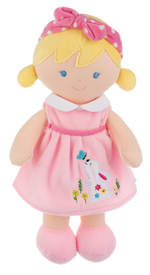 Lilly baby doll blonde standing by GANZ