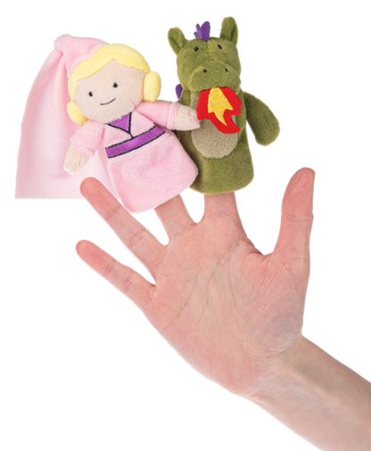Medieval/ Fairy Tale Finger Puppets 3.5"  (6 characters) |GANZ