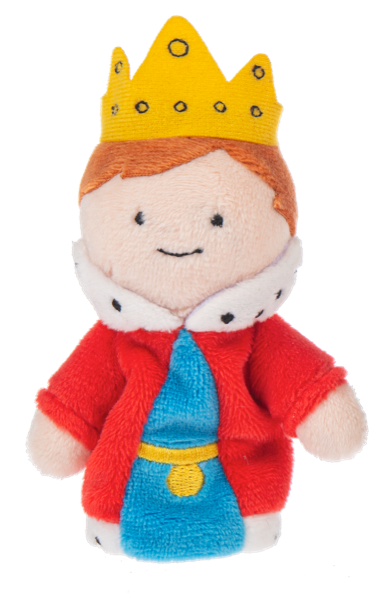 Medieval/ Fairy Tale Finger Puppets 3.5"  (6 characters) |GANZ