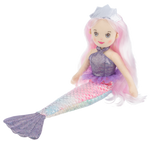 Shimmer mermaid doll Seaphina 18" sitting by GANZ