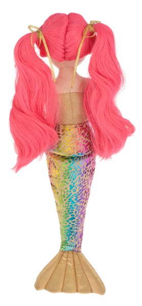 Shimmer mermaid doll Tallulah back view by GANZ