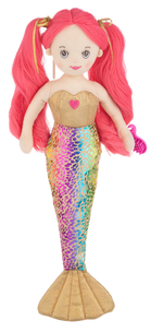 Shimmer mermaid doll Tallulah full view by GANZ