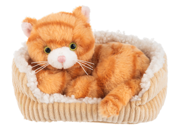 Snuggle Snooze kitten orange tabby by GANZ