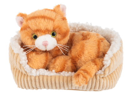 Snuggle Snooze Kittens 7" Plush Toy- 2 colors