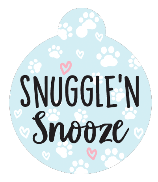 Snuggle Snooze kitten tag by GANZ