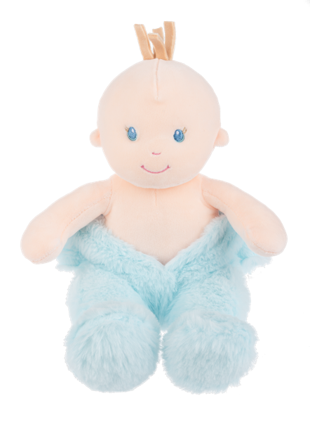Beary Cute baby doll blue in outfit by GANZ