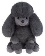 Pom Pom poodle gray black by GANZ