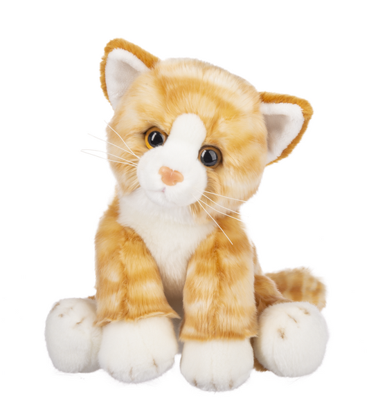 Heritage Collection orange tabby cat plush 12" by GANZ