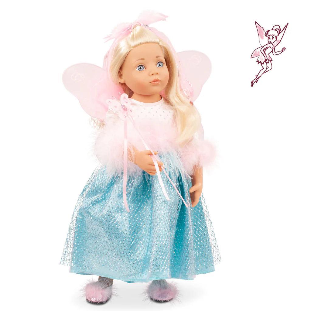 Marie Fairy Standing, Posable  Doll 19.5" | Limited Edition | Handmade | Götz Happy Kidz