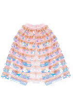 5th Avenue pailette cape detail by Great Pretenders