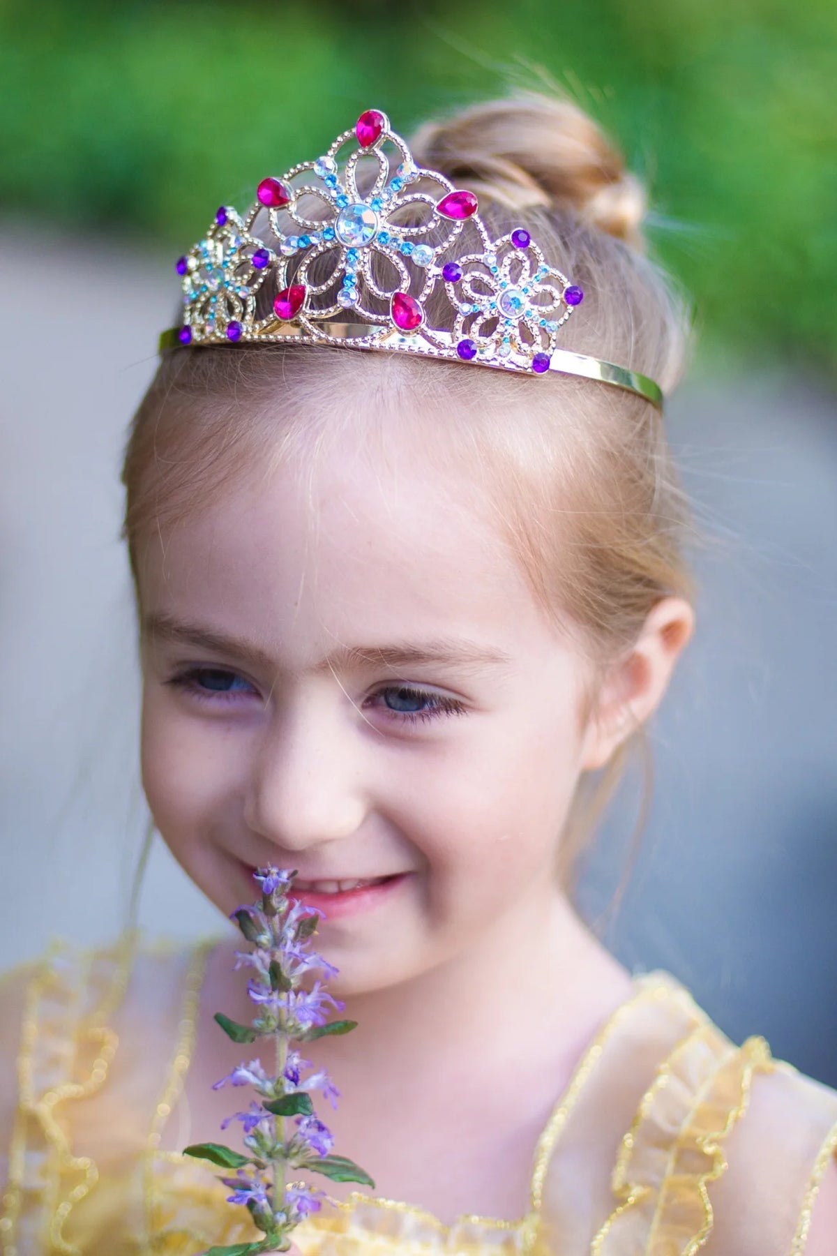 Be Jewelled Tiara - Gold (metal) | Great Pretenders