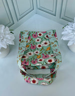 Handmade colorful shoulder bag detail