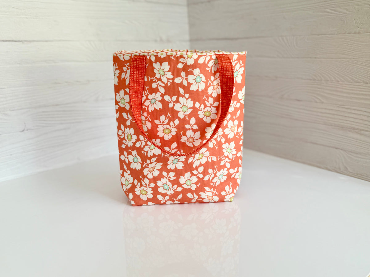 Kids tote bag side view