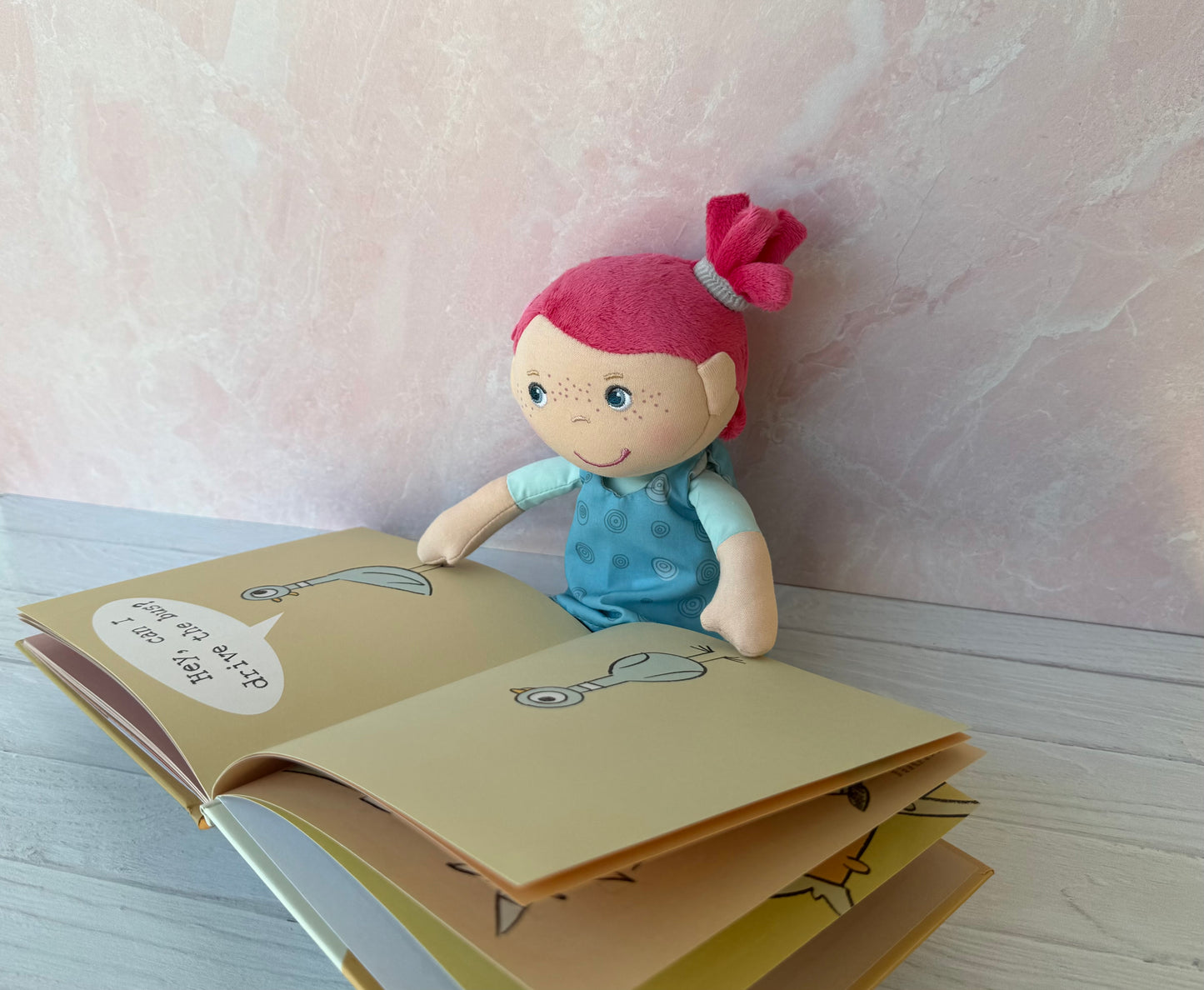 Handmade Crossbody Phone Bag- Colorful Batik Bag for Small Dolls and Toys